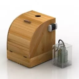 Hospital Bed Equipment 3d model