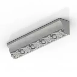 Rosette Molding Circular Shape 3d model