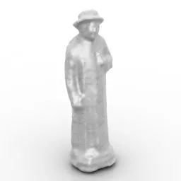 Cossack Fashion Cloth 3d model