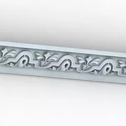 Cornice Carving Plaster European Style Free 3d Model - .3ds, .Gsm ...