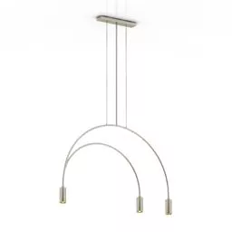 Ceiling Lamp With Circle Texture Shape 3d model