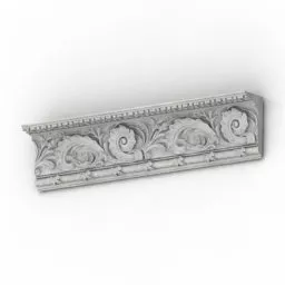 Cornice European Classic Style 3d model