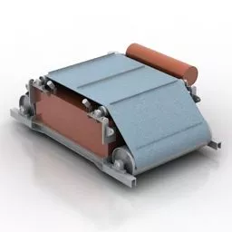 Industrial Extractor Magnetic 3d model