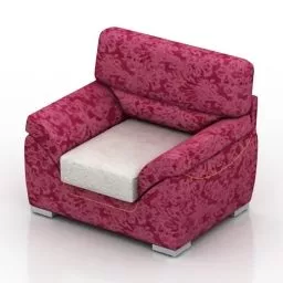 Camel Sofa Vintage Texture 3d model