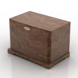 Locker Contemporary Style 3d model