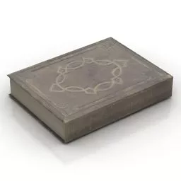 Library Books Magazine Stack 3d model