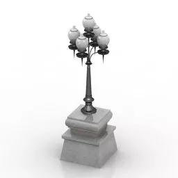 Greek Building Doric Column 3d model