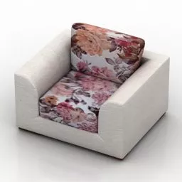 Armchair Opera Avanta 3d model