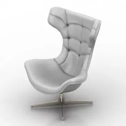 Armchair Potrona Egg Style 3d model