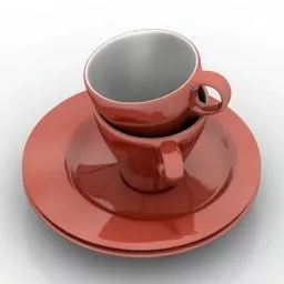 Wine Glass Cup Tableware 3d model