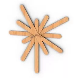 Classic Mantle Clock 3d model