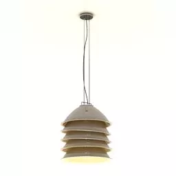 Fontana Brass Table Lamp 3d model