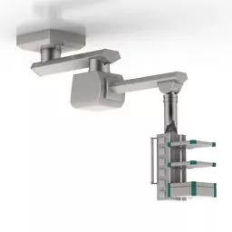 Split New Design Air Conditioner 3d model