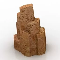 Virtual Simulator Mountain Landscape 3d model