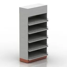 Magazine Rack Shelf 3d model
