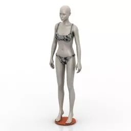 Mannequin Lingerie Fashion 3d model