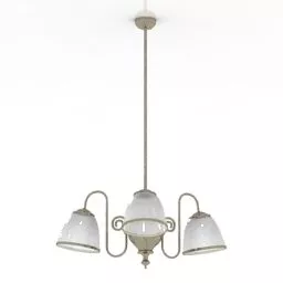 Ceiling Single Pendant Lamp 3d model