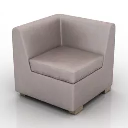Room With Sofa And Coffee Table 3d model