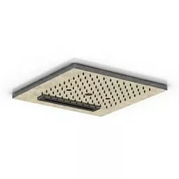 Square Shower Gessi Sanitary Ware 3d model