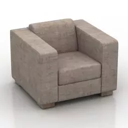 Armchair Brava 3d model