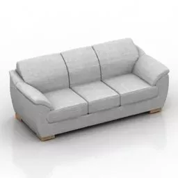 Sofa Upholstered 3d model