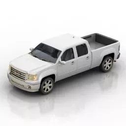 Sierra Gmc Pickup 3d model