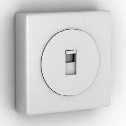 Switch Set Circle Module 3d model