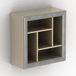 Shelf Derelict Simple Style 3d model