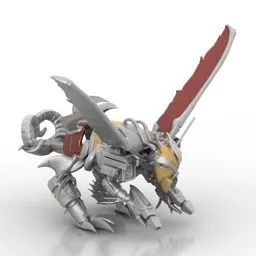 Toy Animal Robot 3d model