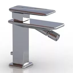 Chrome Faucet Gessi 3d model
