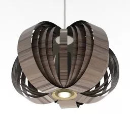 Basket Chandelier 3d model