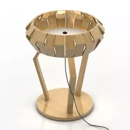 Luster Candle Lamp 3d model