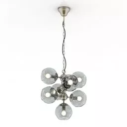 Modernism Ceiling Lamp Bubbles Shade 3d model