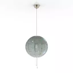 Rustic Style Chandelier Lamp 3d model
