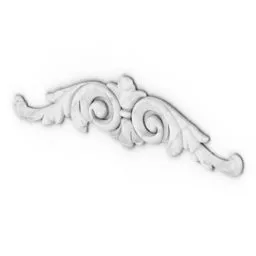 Decor Molding Floral Shaped 3d model