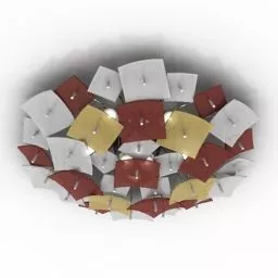 Ceiling Lamp Wire Hanging Style 3d model