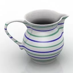 Milk Bowl Traunsee 3d model