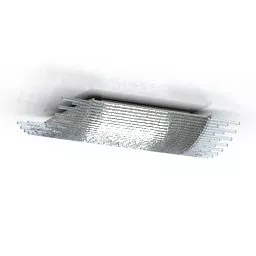 Luster Lamp Pearl Shade 3d model