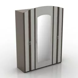 Smooth Edge Mirror 3d model