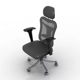 Mesh Armchair Office Furniture 3d model