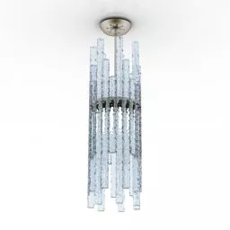 Luster Lamp Jade Shaped 3d model