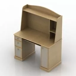 Low Table Steel Frame Leg 3d model