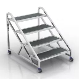 Portable Staircase 3d model