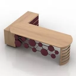 Corner Table Artemis 3d model Corner Table Artemis 3d model