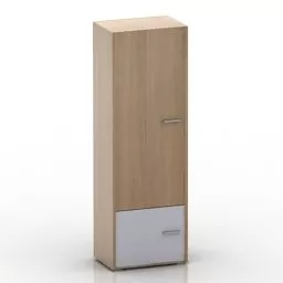 Single High Locker 3d model