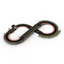 Track Speedway Sport Toy 3d model