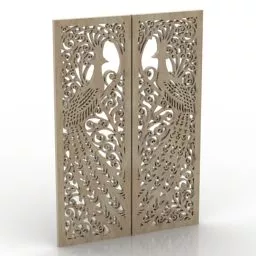 Panel Pavlin Decorative Screen 3d model
