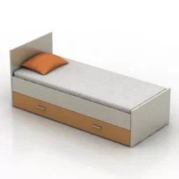 Single Bed Modex 3d model