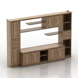 Modern Tv Rack For Living Room 3d model