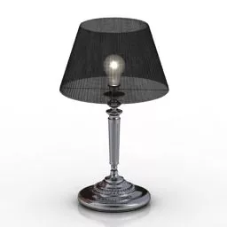 C Shape Table 3d model